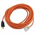 Upgrade 50 ft. 12-3 SJTW Indoor or Outdoor Orange Extension Cord UP3313826